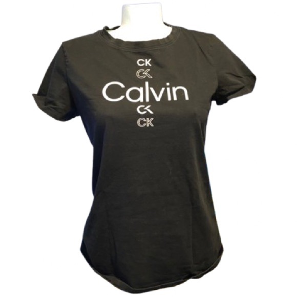 Calvin Klein Tops - 💎 Calvin Klein Black Short Sleeve Tee Size L